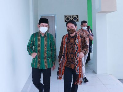 Sambangi Asrama Haji Manado, Dirjen PHU Sampaikan Perkembangan Persiapan Keberangkatan Haji